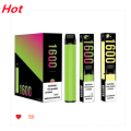 1600 Puffs Bars pré-preenchidos Kit descartáveis ​​e cigarros