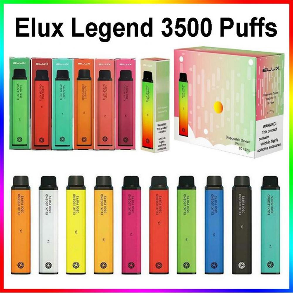 Sabores originales de vape desechables de Elux Legend