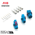 4-in-1 Male Female Straight Mini Fakra RF Connector