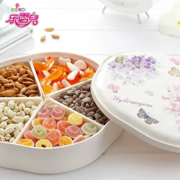 N138 Separable Dish,Plastic candy and Nut Dish