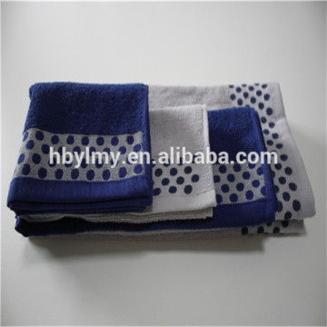 High Quality Christmas Towel Set with 100% cotton materials