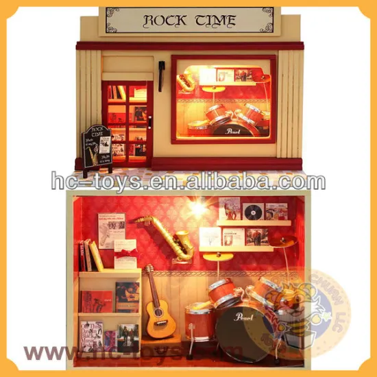 wooden house,small wooden house with led light,prefabricated wooden house