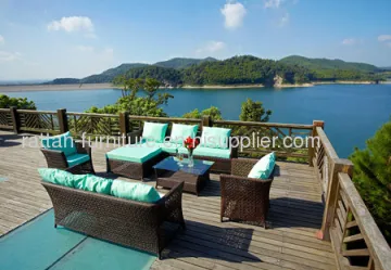 Garden Rattan Furniture Lounge Set 