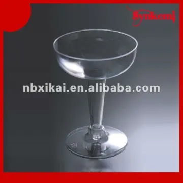Cheap disposable plastic red wine goblets