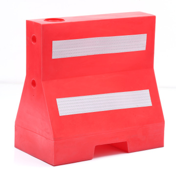 Dingtian H560mm Plastic Road Jersey Barrier Traffic Barricade