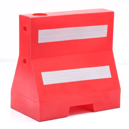 Dingtian H560mm Plastic Road Jersey Barrier Traffic Barricade