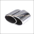 SEMI OVAL KNALPOT KNALPOT STAINLESS STEEL TIP