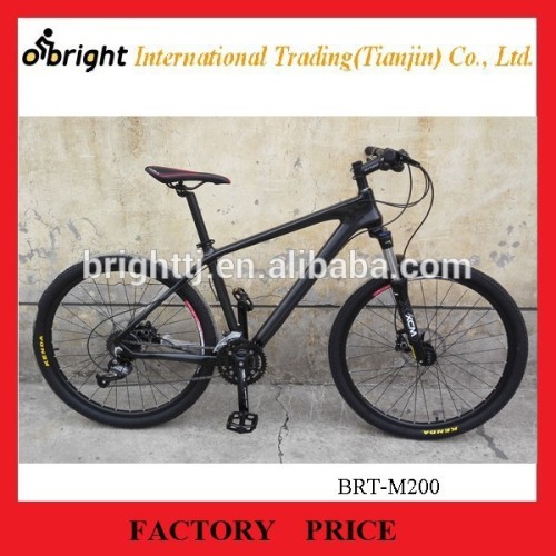 cheap carbon fibre framed mountain bike/bicycle for sale, 24sp