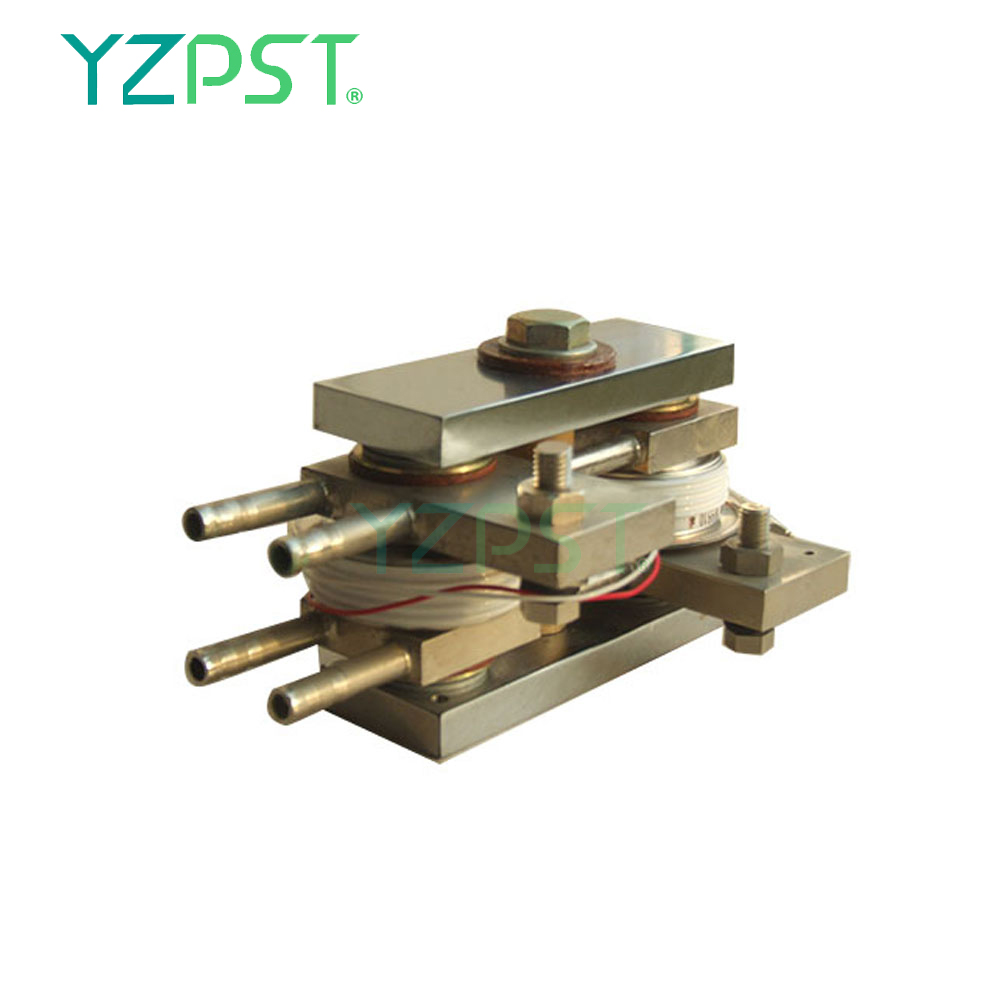 1777A SCR Soft Starter assembly consists of six thyristors