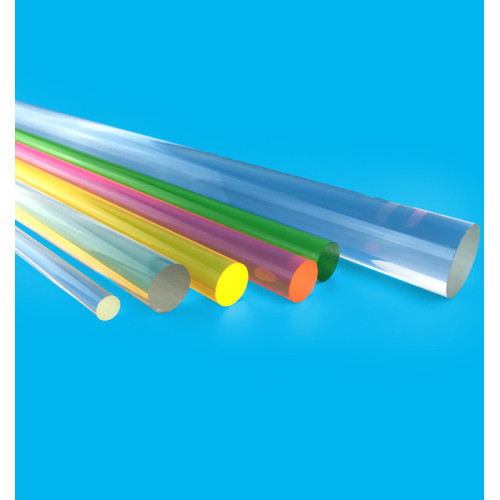 Customized Colorful Acrylic Cast Plastic Rod