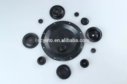 Fabric rubber diaphragm for valves