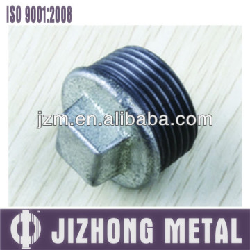 Malleable iron threaded pipe fittings B350-10 plug 290 factory