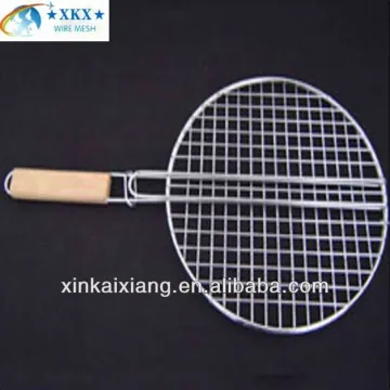 Round flat barbecue wire mesh