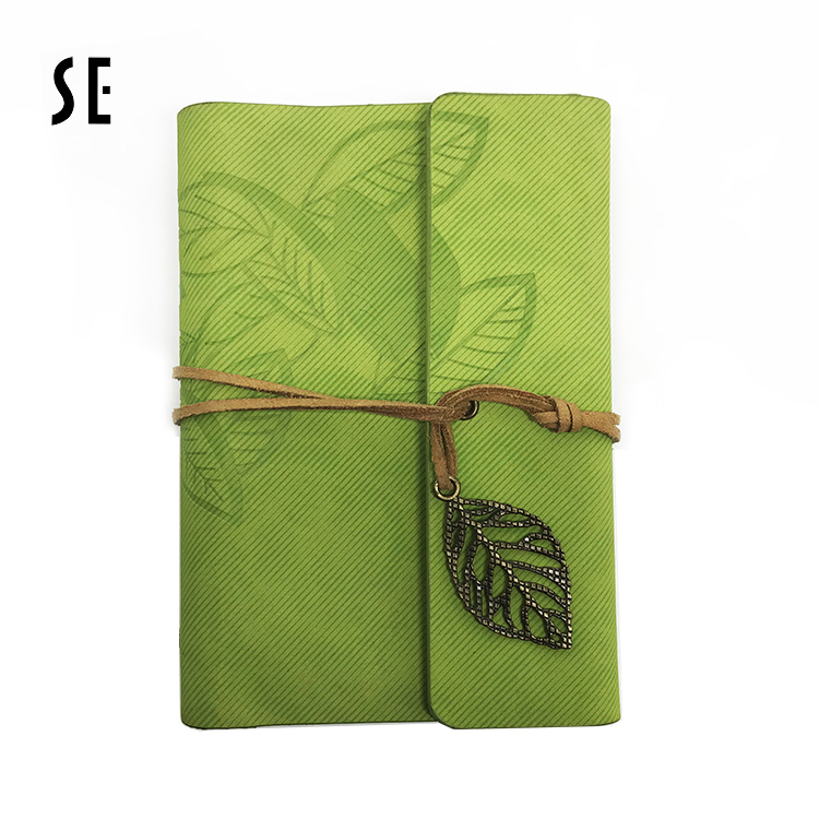 Custom Printed on Demand A5 Planner Notebook Leather with Ring Binder