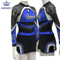 Koreji sublimation cheerleading yunifomu