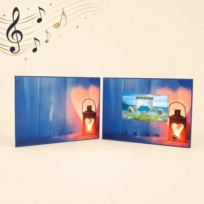 Custom 7" Screen Video Greeting Card for Weddings