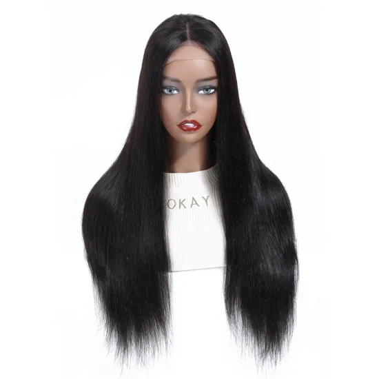 cheap wholesale human hair lace front wig vendor from china 4x4 handtied swiss lace closure brazilian human hair straight wave