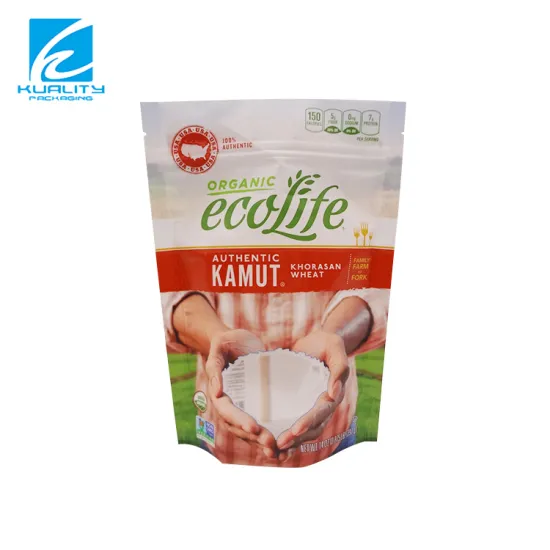 Custom Design Plastic Packaging Pouches for Nuts, Coffee Beans, Rice (1KG, 2KG, 5KG)