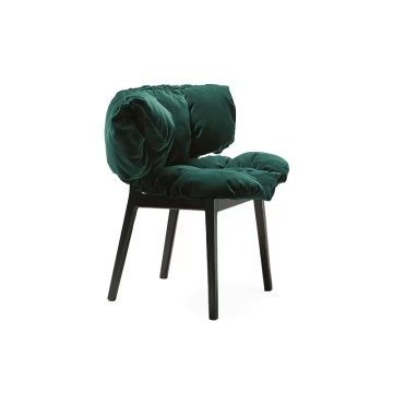 Modern Minimalist Bubble Soft Bag Dining Chair for Living Room
