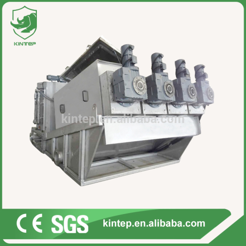 screw press sludge treatment belt filter press dewatering