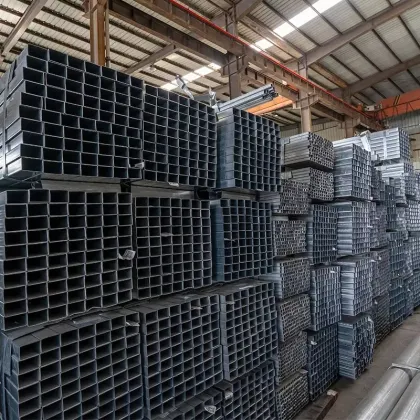 Q235 Galvanized Steel Rectangular and Square Pipe Tube