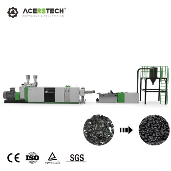 Factory Direct Single Screw Plastic Extruder Recycling Machine - 300-600kg/h ASE