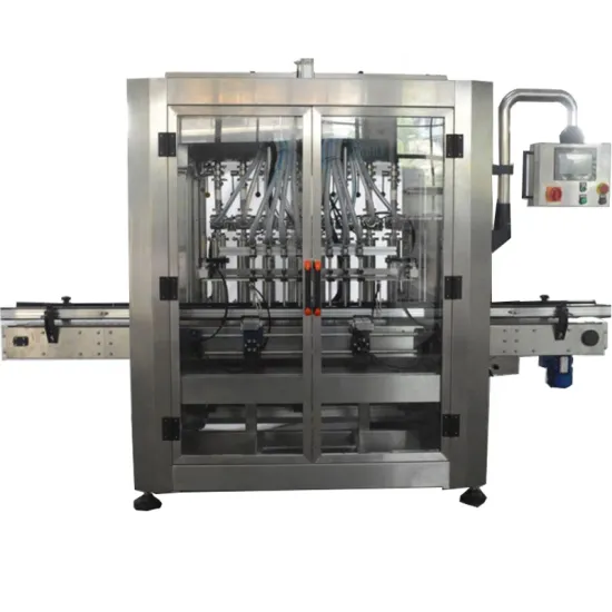 Economic 8 Head Pure Mineral Water Liquid Piston Pump Filling Machine