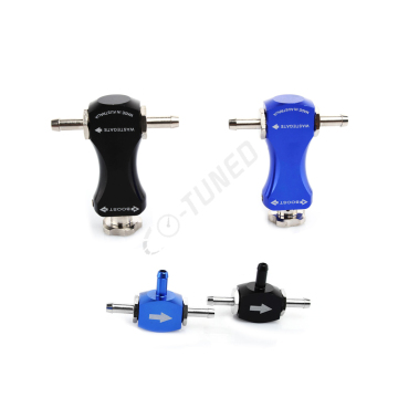 Universal Turbocharger T Type Boost Controller - Adjustable Blue/Black Manual Valve