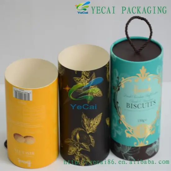 unique hot sale paper tube for underwear packaging with custom logo