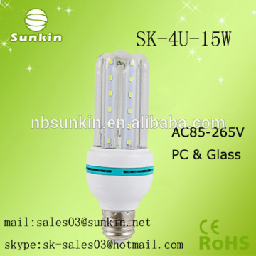 christmas led lights e27 led corn light 15w led bulb