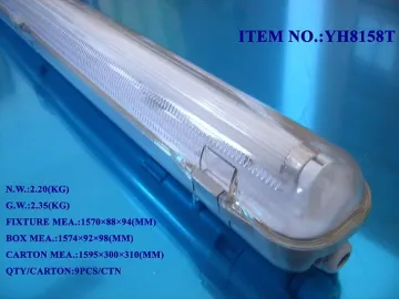 1x58w waterproof light fixtures IP65
