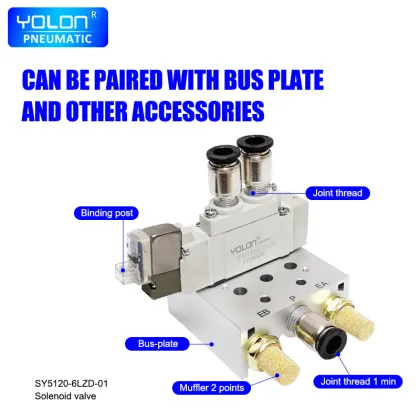 YOLON Brand SY9000 SMC Type Electric Control Solenoid Valve