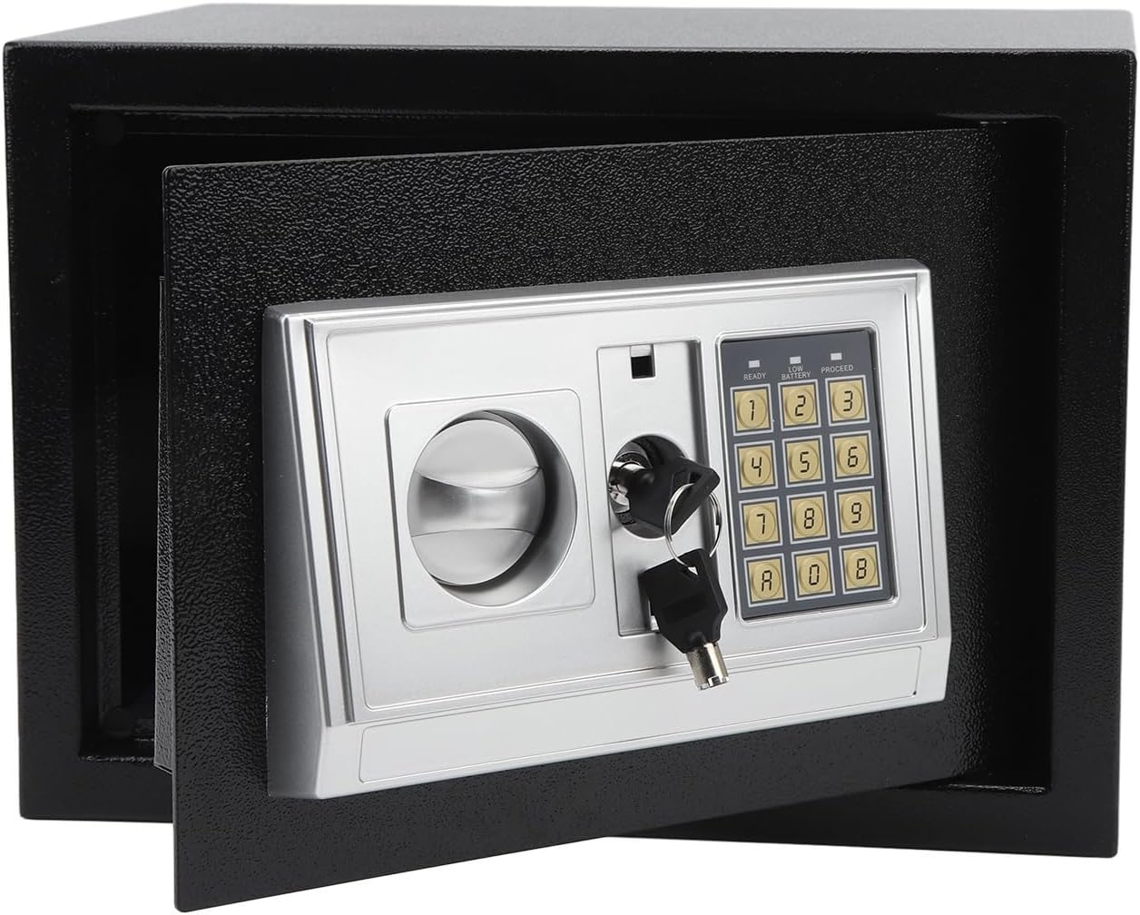 Electronic Steel Safe Box with LED Keypad