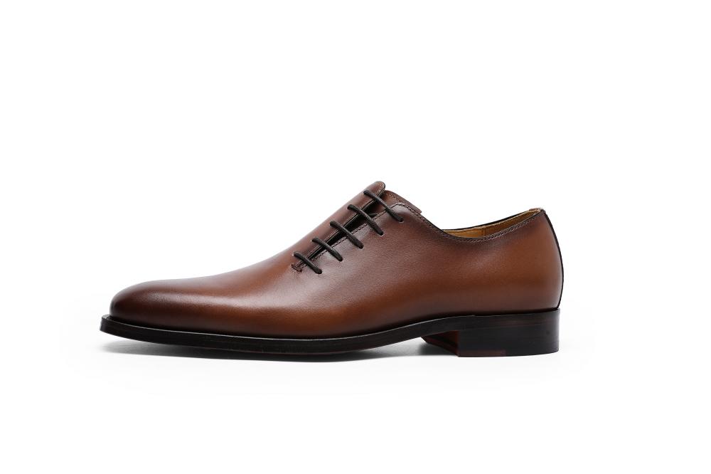 Customizable Plain Toe Men's Shoes