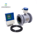 Electromagnetic flow meter with telemetry system