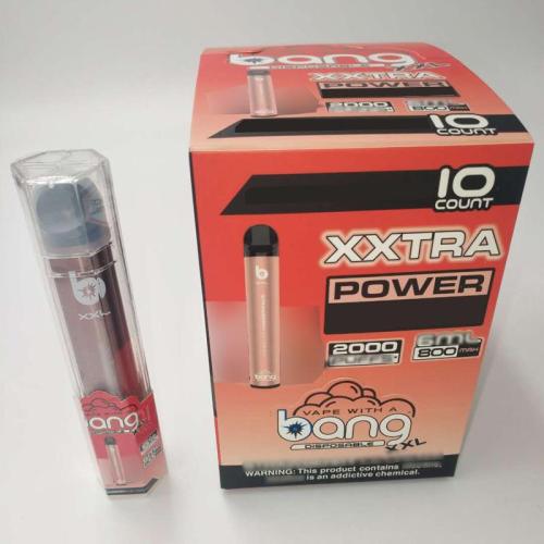 Bang xxl verfügbar 2000 Puffs