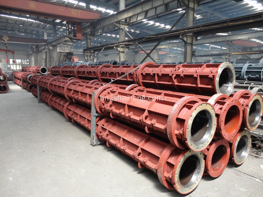 প্রি-টেনশন স্প্যান সার্কুলার কংক্রিট স্টিল মোল্ড