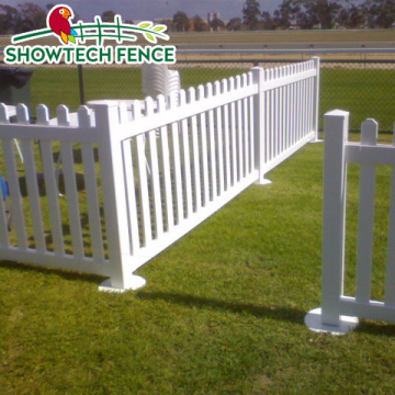 UV Protection Durable PVC Temporary Fence/Vinyl Portable Garden Fence