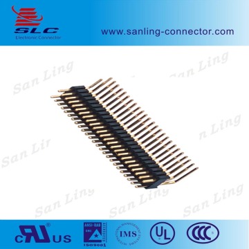 Double Row 1.0mm 16 Pin 90 degree Pin Header