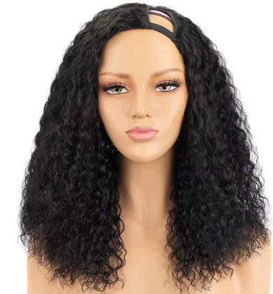 Brazilian Natural Human Hair Wig U Part Wigs Cheap Glueless 150% Density Remy Wigs