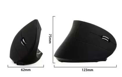 Popular Ergonomic Vertical Gaming Mouse with 4 DPI Levels