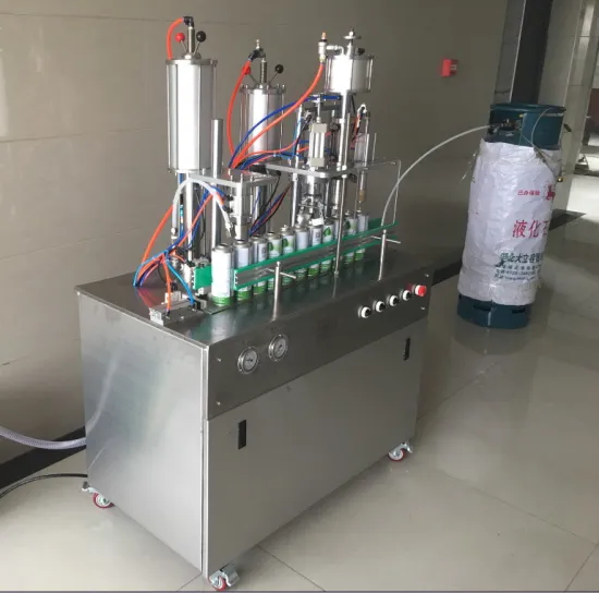 Shock Absorber Cooking Refrigerator LPG Lighter Gas Cylinder Filling Station Machine Price