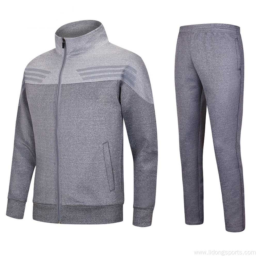 Wholesale man tracksuit track suit running wear