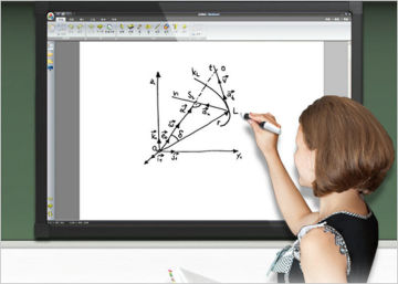 88 Inch Digital Ir Interactive Whiteboard For Business , Office With Custom Size