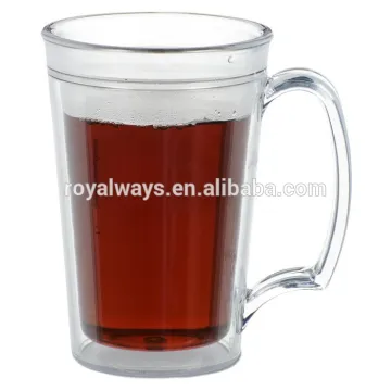Hot summer plastic beer mugs with handles
