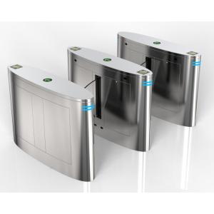 High Security Rfid Flap Turnstile Barrier Gate