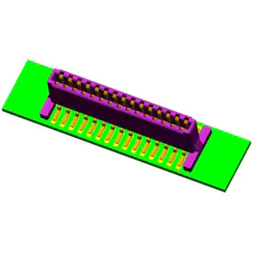 Single-slot female H9.3 board-to-board connector