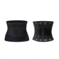 Wholesale Double Belt Cincher Shaper Slimmer Neoprene Zipper Sweat Waist Trainer Corset For Women