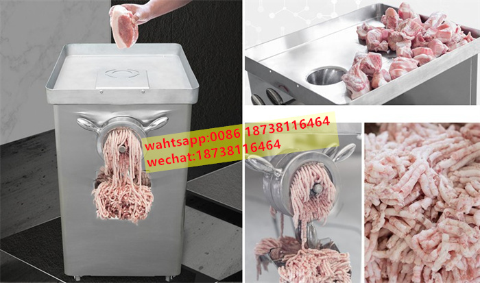 Frozen Meat Grinder Mincer Cutter for Dried Ginger, Garlic, and Poultry Bone Crushing