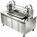Качающийся аргентинский угольный гриль Parrilla